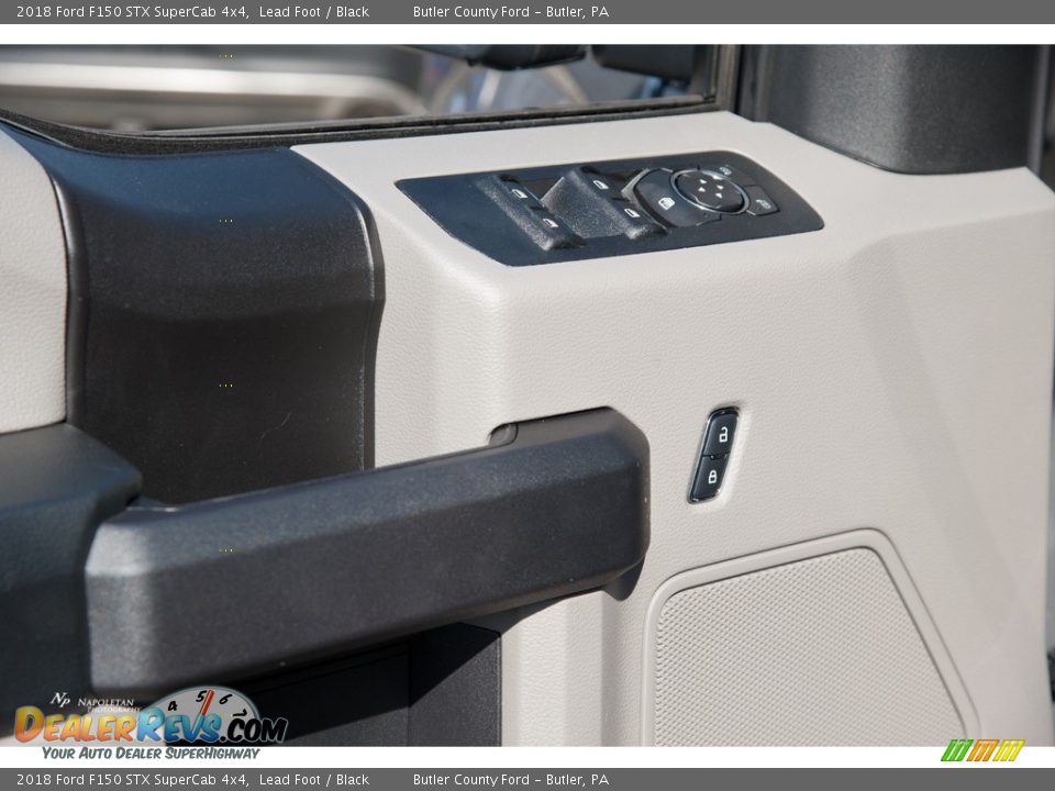 2018 Ford F150 STX SuperCab 4x4 Lead Foot / Black Photo #6