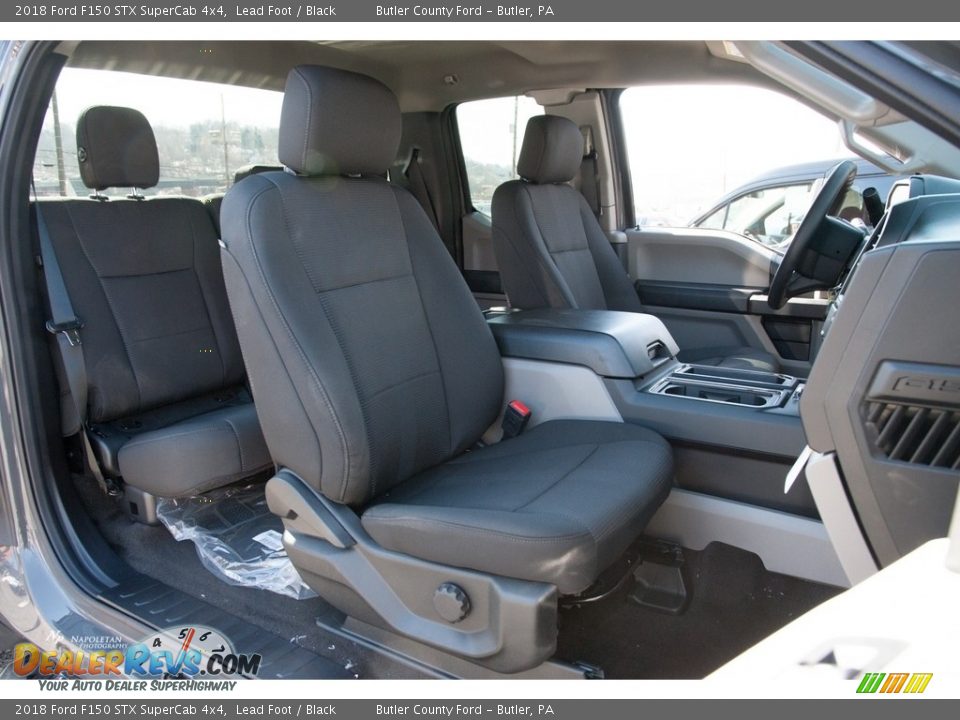 2018 Ford F150 STX SuperCab 4x4 Lead Foot / Black Photo #9