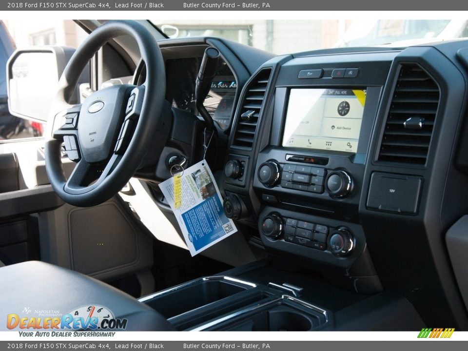 2018 Ford F150 STX SuperCab 4x4 Lead Foot / Black Photo #10
