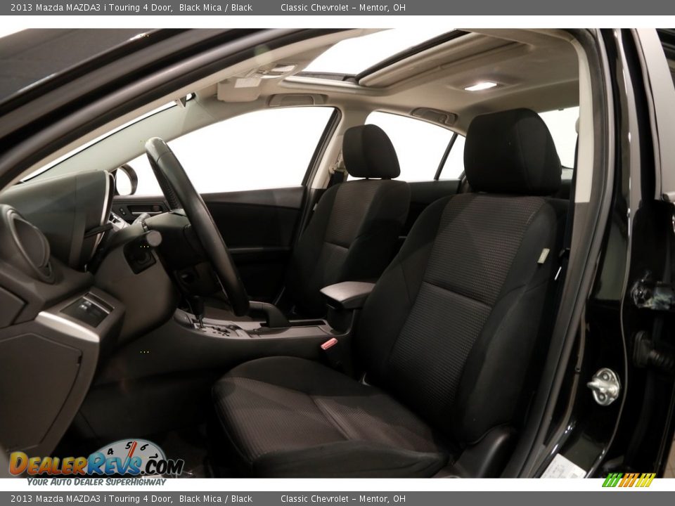 2013 Mazda MAZDA3 i Touring 4 Door Black Mica / Black Photo #5