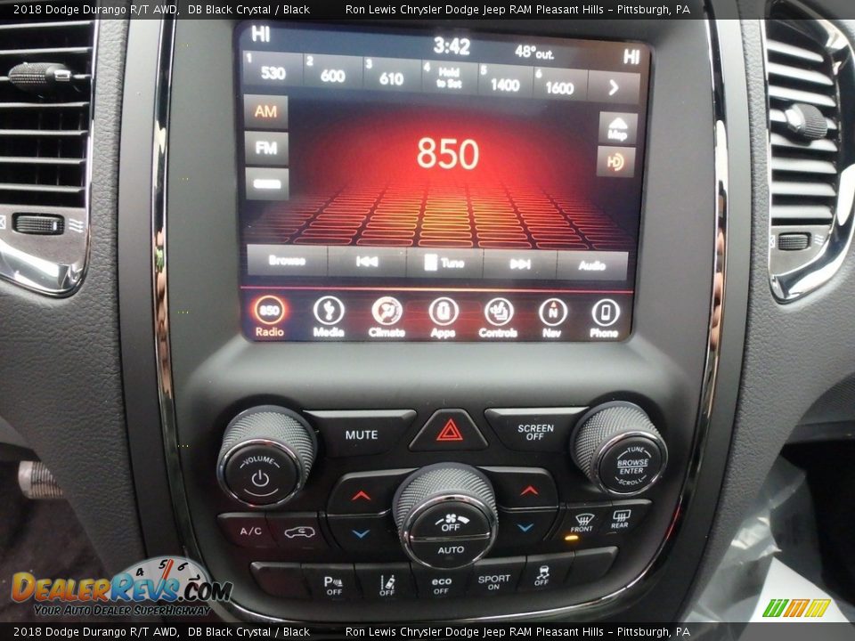 2018 Dodge Durango R/T AWD DB Black Crystal / Black Photo #20