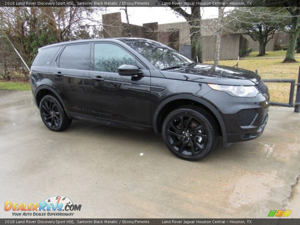 2018 Land Rover Discovery Sport HSE Santorini Black Metallic / Ebony/Pimento Photo #1