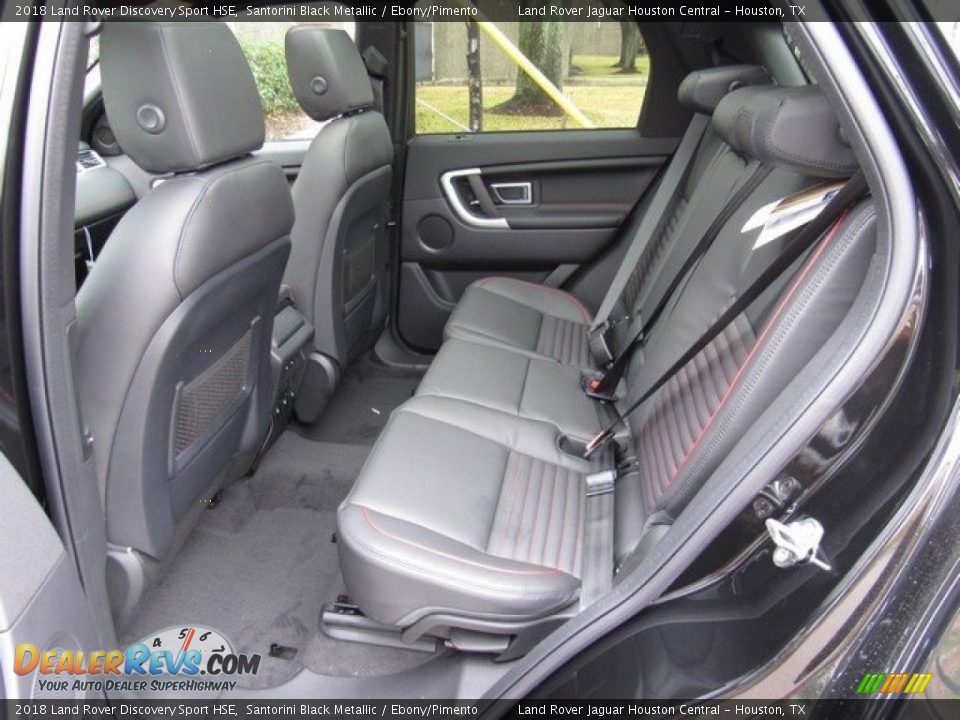 2018 Land Rover Discovery Sport HSE Santorini Black Metallic / Ebony/Pimento Photo #5
