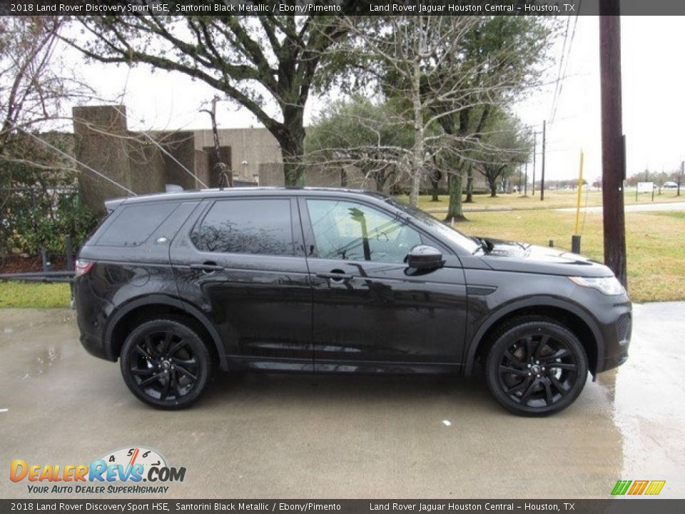 2018 Land Rover Discovery Sport HSE Santorini Black Metallic / Ebony/Pimento Photo #6
