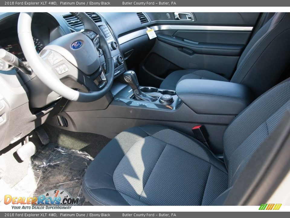 2018 Ford Explorer XLT 4WD Platinum Dune / Ebony Black Photo #5