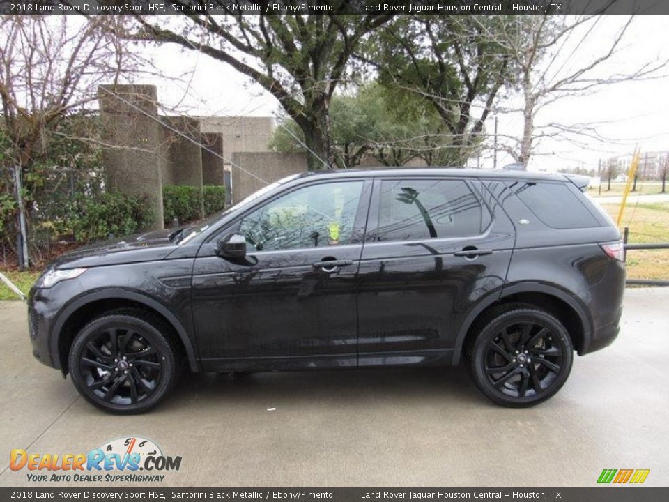 2018 Land Rover Discovery Sport HSE Santorini Black Metallic / Ebony/Pimento Photo #11