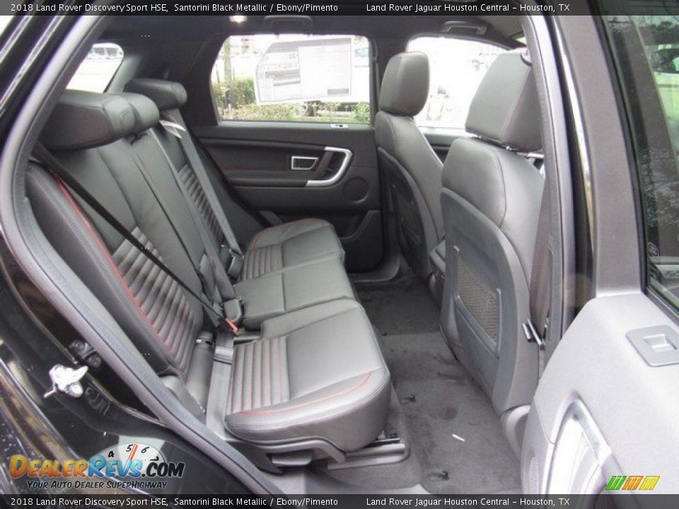 2018 Land Rover Discovery Sport HSE Santorini Black Metallic / Ebony/Pimento Photo #18