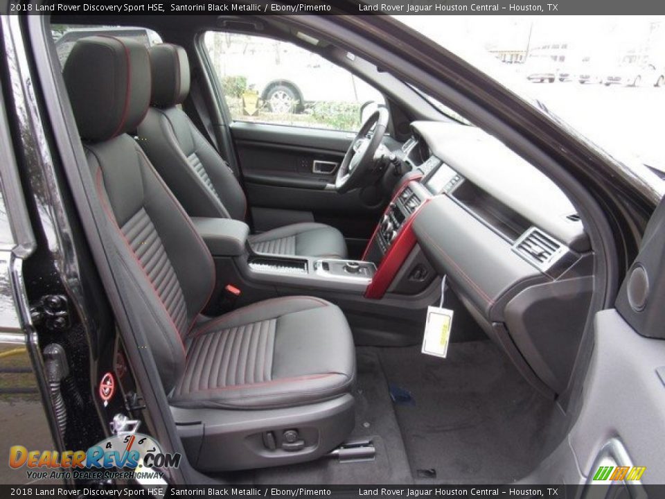 2018 Land Rover Discovery Sport HSE Santorini Black Metallic / Ebony/Pimento Photo #19