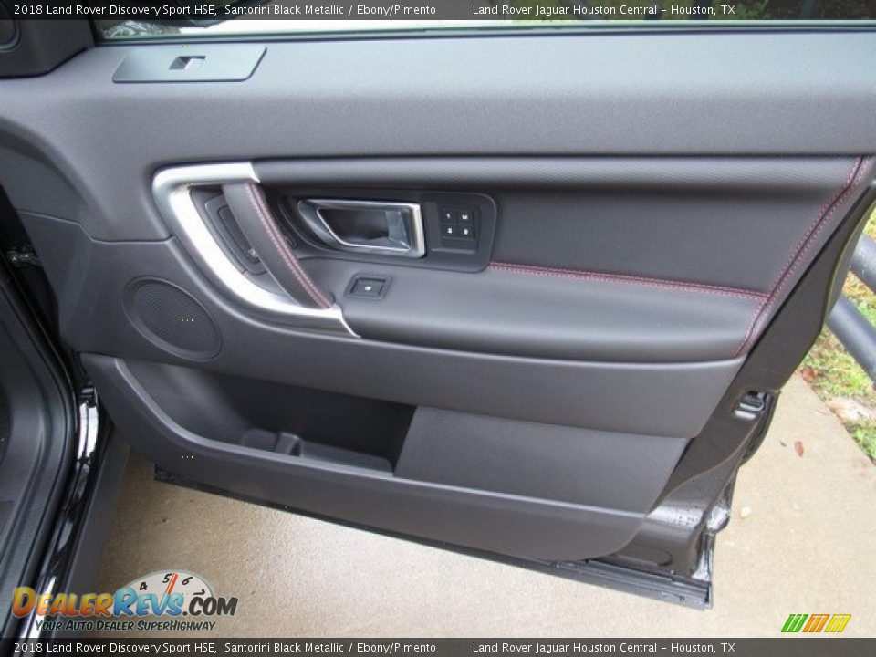 2018 Land Rover Discovery Sport HSE Santorini Black Metallic / Ebony/Pimento Photo #21