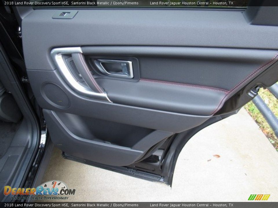 2018 Land Rover Discovery Sport HSE Santorini Black Metallic / Ebony/Pimento Photo #22