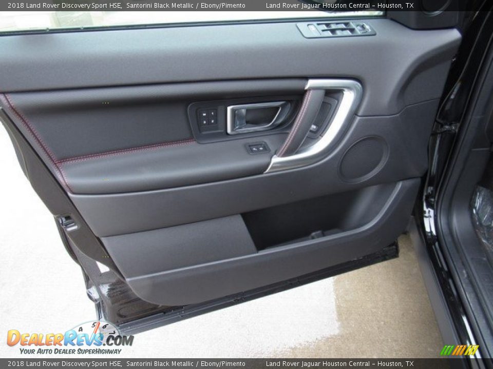 2018 Land Rover Discovery Sport HSE Santorini Black Metallic / Ebony/Pimento Photo #24