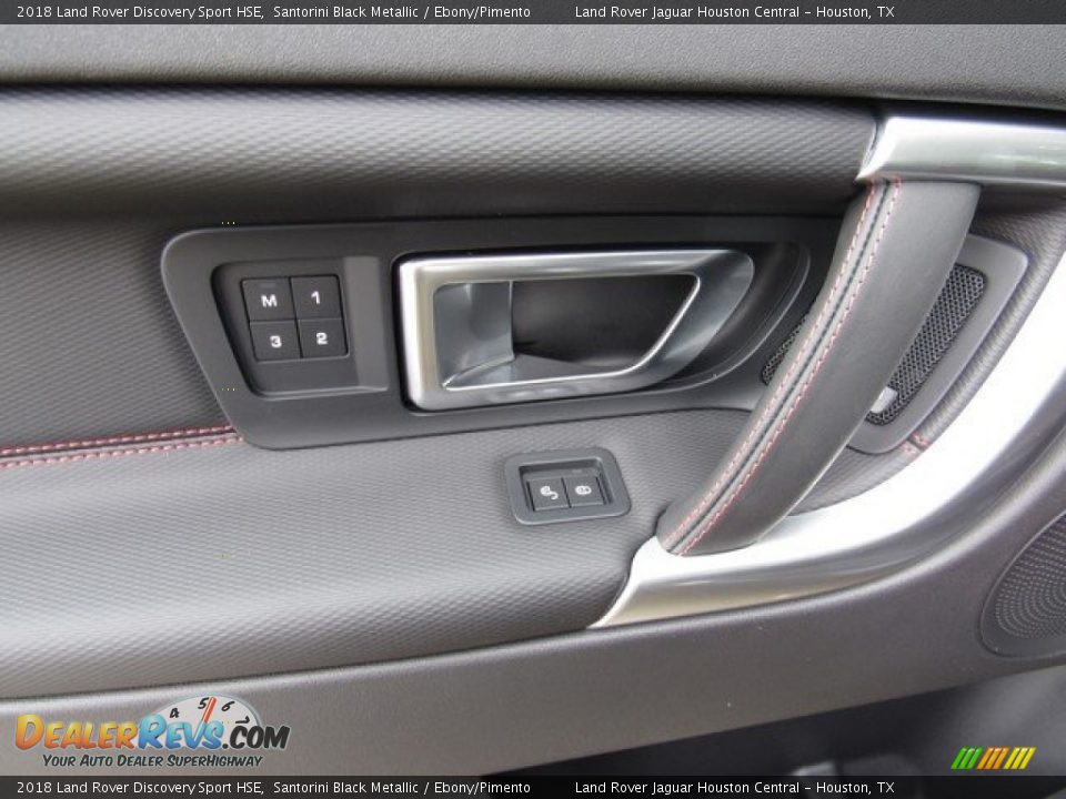 2018 Land Rover Discovery Sport HSE Santorini Black Metallic / Ebony/Pimento Photo #26