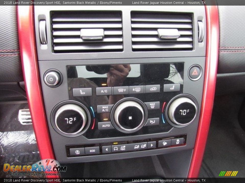 2018 Land Rover Discovery Sport HSE Santorini Black Metallic / Ebony/Pimento Photo #34