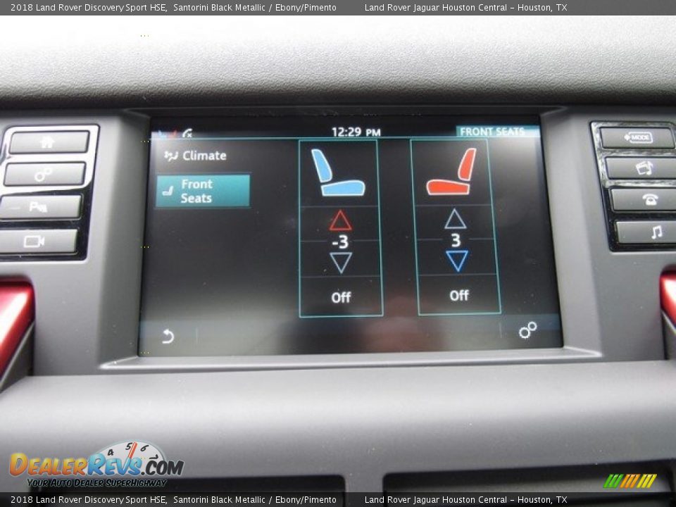 2018 Land Rover Discovery Sport HSE Santorini Black Metallic / Ebony/Pimento Photo #36