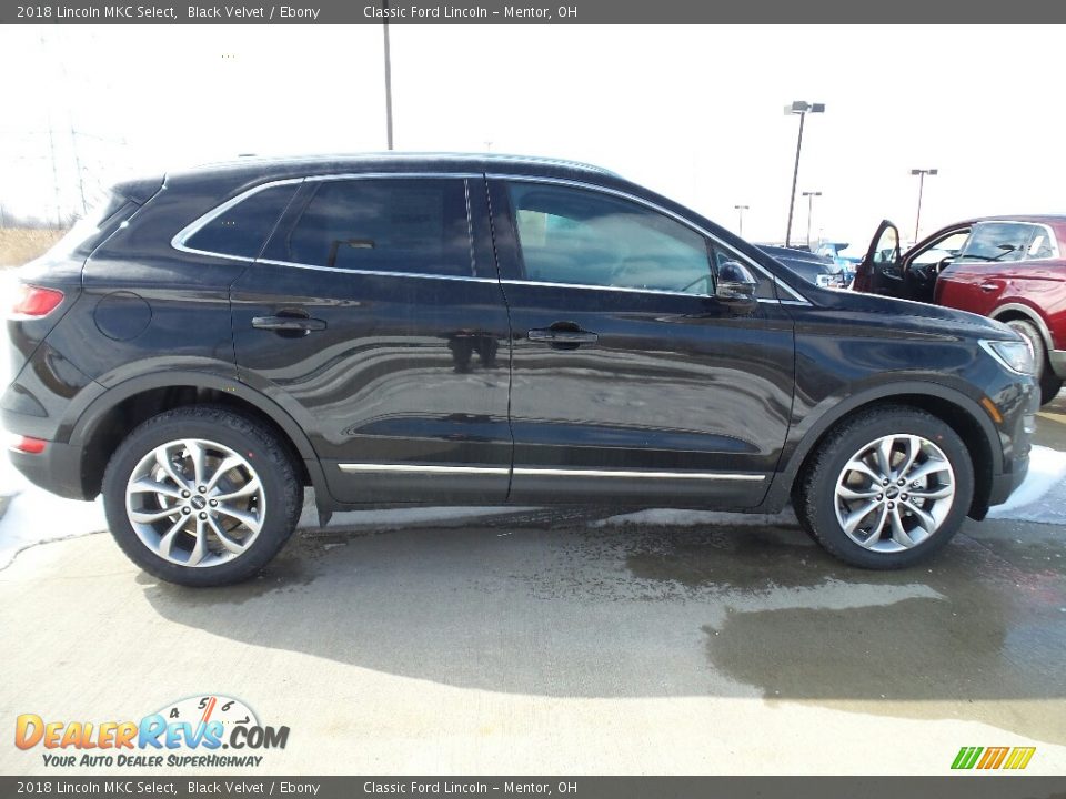 2018 Lincoln MKC Select Black Velvet / Ebony Photo #3