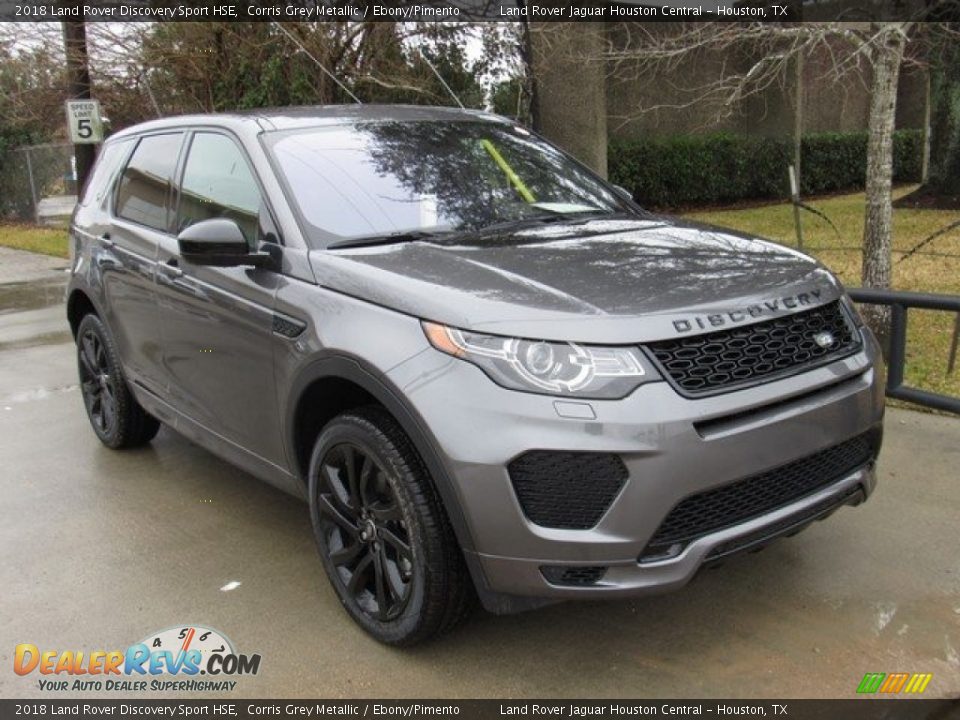 2018 Land Rover Discovery Sport HSE Corris Grey Metallic / Ebony/Pimento Photo #2