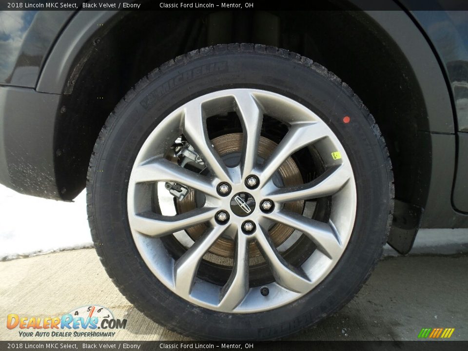2018 Lincoln MKC Select Black Velvet / Ebony Photo #7