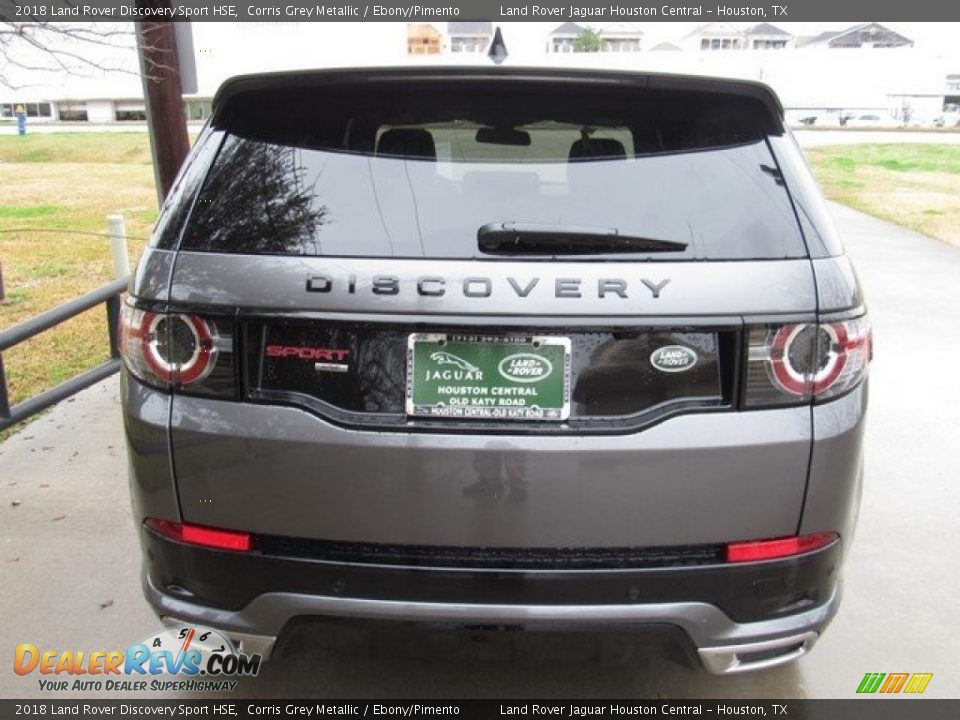 2018 Land Rover Discovery Sport HSE Corris Grey Metallic / Ebony/Pimento Photo #8
