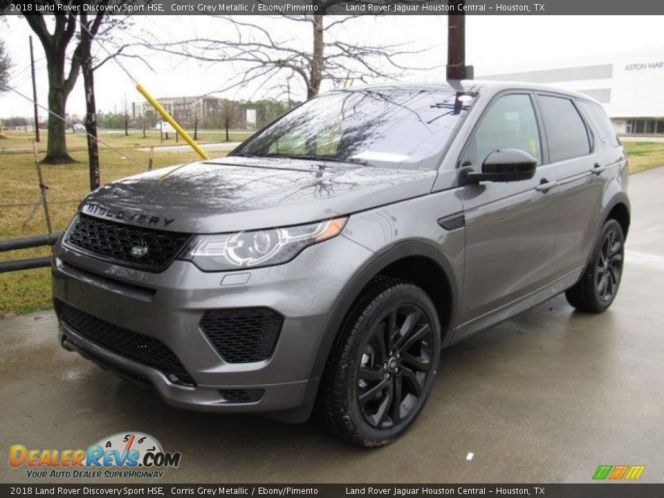 2018 Land Rover Discovery Sport HSE Corris Grey Metallic / Ebony/Pimento Photo #10