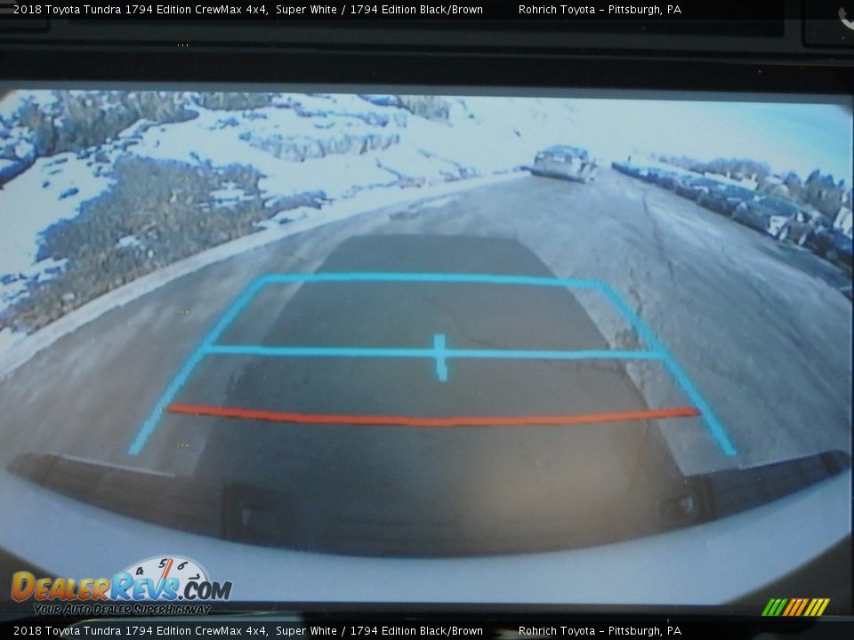 2018 Toyota Tundra 1794 Edition CrewMax 4x4 Super White / 1794 Edition Black/Brown Photo #13