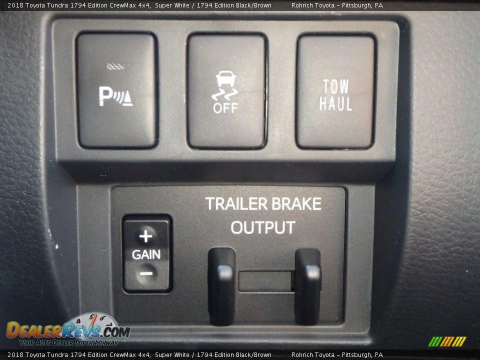 2018 Toyota Tundra 1794 Edition CrewMax 4x4 Super White / 1794 Edition Black/Brown Photo #14