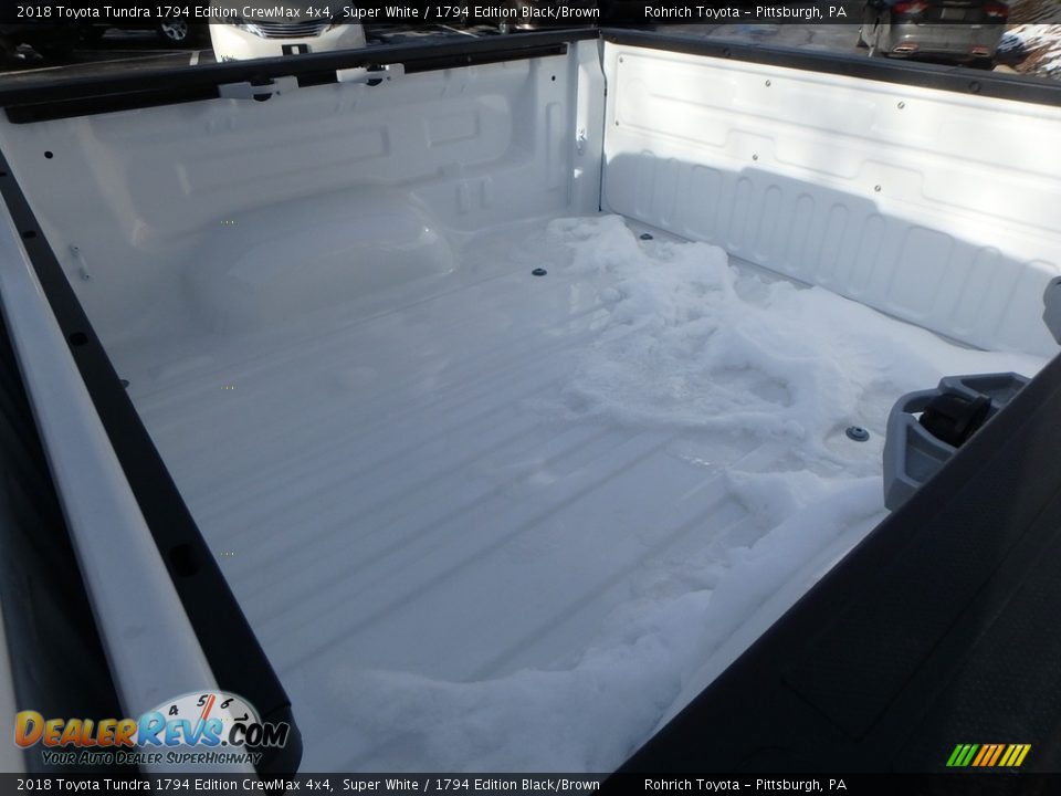 2018 Toyota Tundra 1794 Edition CrewMax 4x4 Super White / 1794 Edition Black/Brown Photo #15
