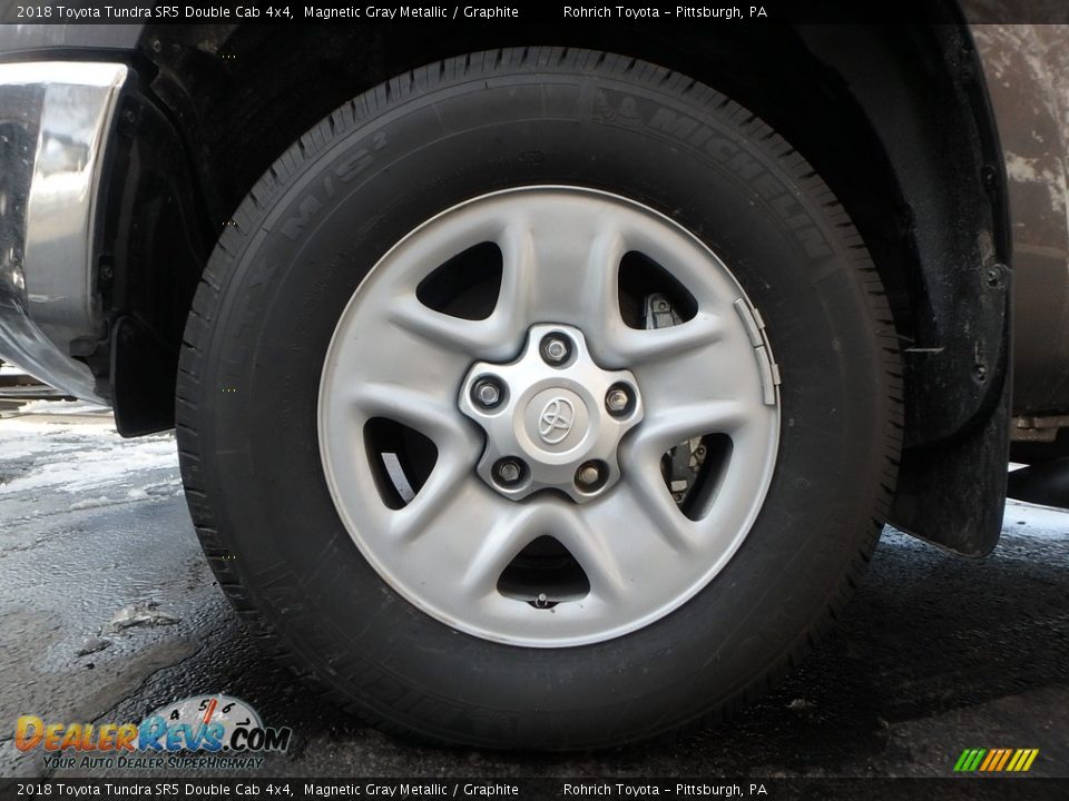 2018 Toyota Tundra SR5 Double Cab 4x4 Magnetic Gray Metallic / Graphite Photo #5