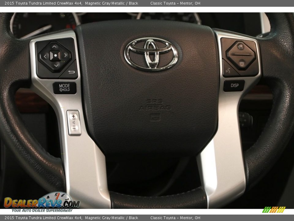 2015 Toyota Tundra Limited CrewMax 4x4 Magnetic Gray Metallic / Black Photo #7