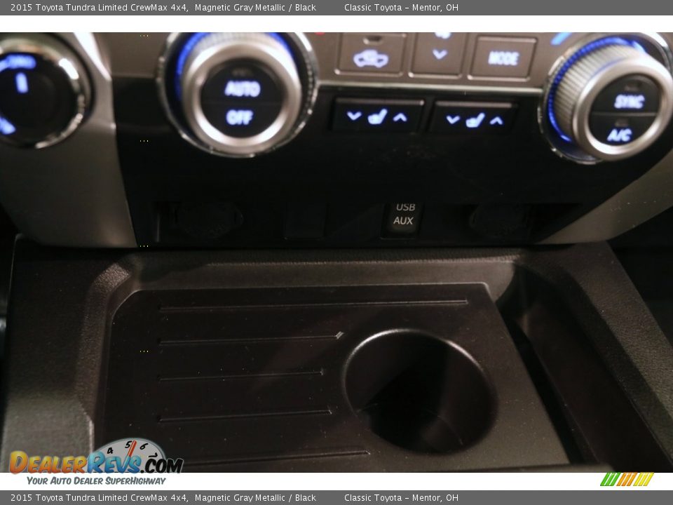 2015 Toyota Tundra Limited CrewMax 4x4 Magnetic Gray Metallic / Black Photo #13