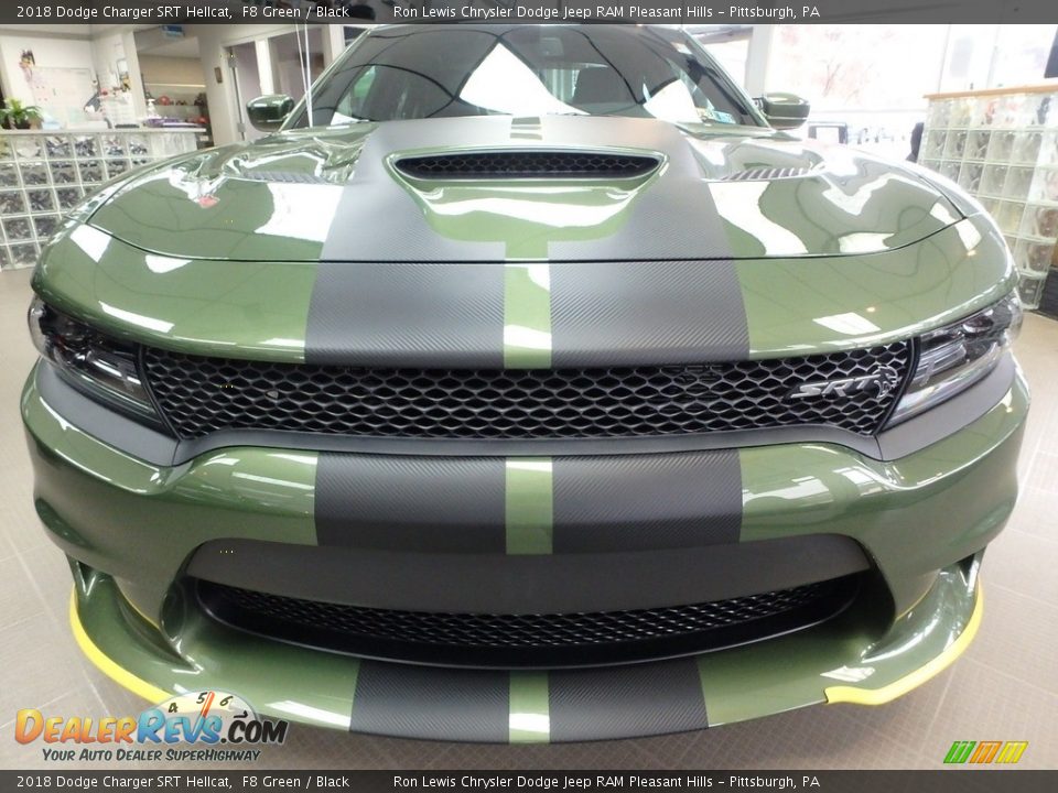 F8 Green 2018 Dodge Charger SRT Hellcat Photo #5