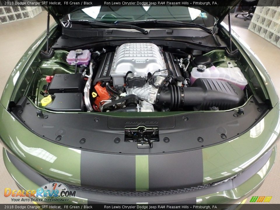 2018 Dodge Charger SRT Hellcat 6.2 Liter Supercharged HEMI OHV 16-Valve VVT V8 Engine Photo #7