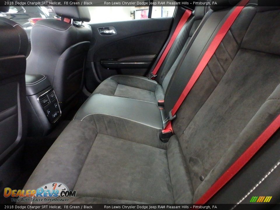 Rear Seat of 2018 Dodge Charger SRT Hellcat Photo #9