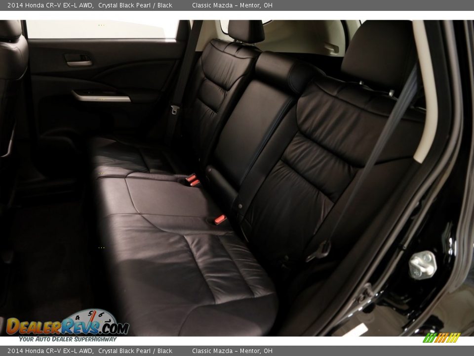 2014 Honda CR-V EX-L AWD Crystal Black Pearl / Black Photo #17