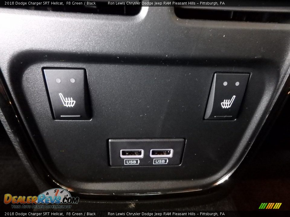 2018 Dodge Charger SRT Hellcat F8 Green / Black Photo #11