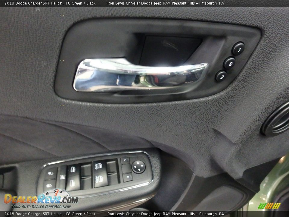 2018 Dodge Charger SRT Hellcat F8 Green / Black Photo #12