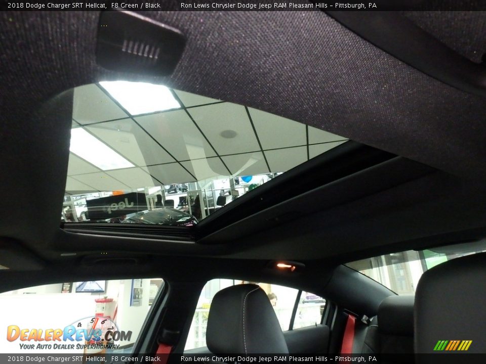 2018 Dodge Charger SRT Hellcat F8 Green / Black Photo #15