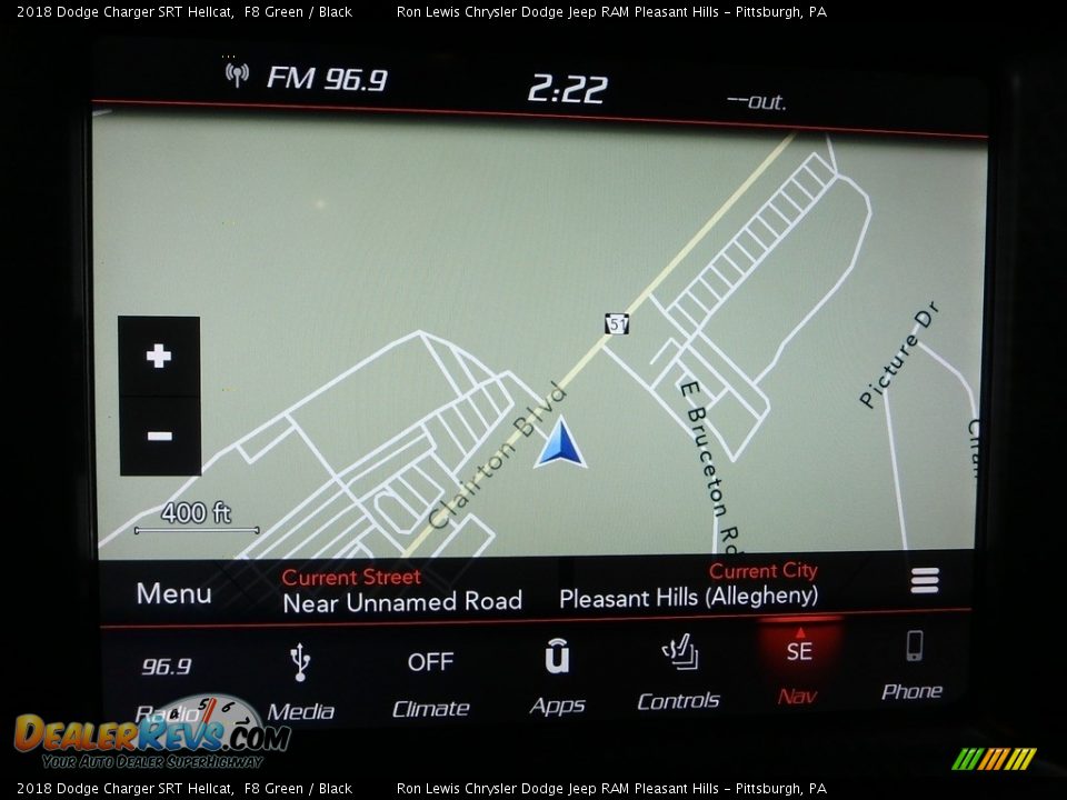 2018 Dodge Charger SRT Hellcat F8 Green / Black Photo #17