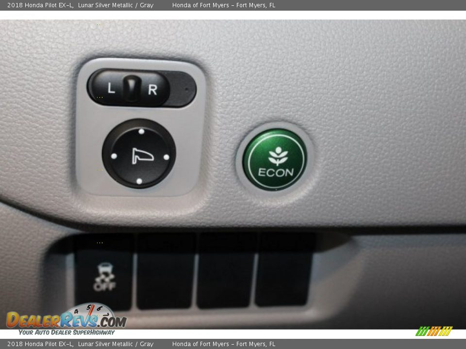 2018 Honda Pilot EX-L Lunar Silver Metallic / Gray Photo #19