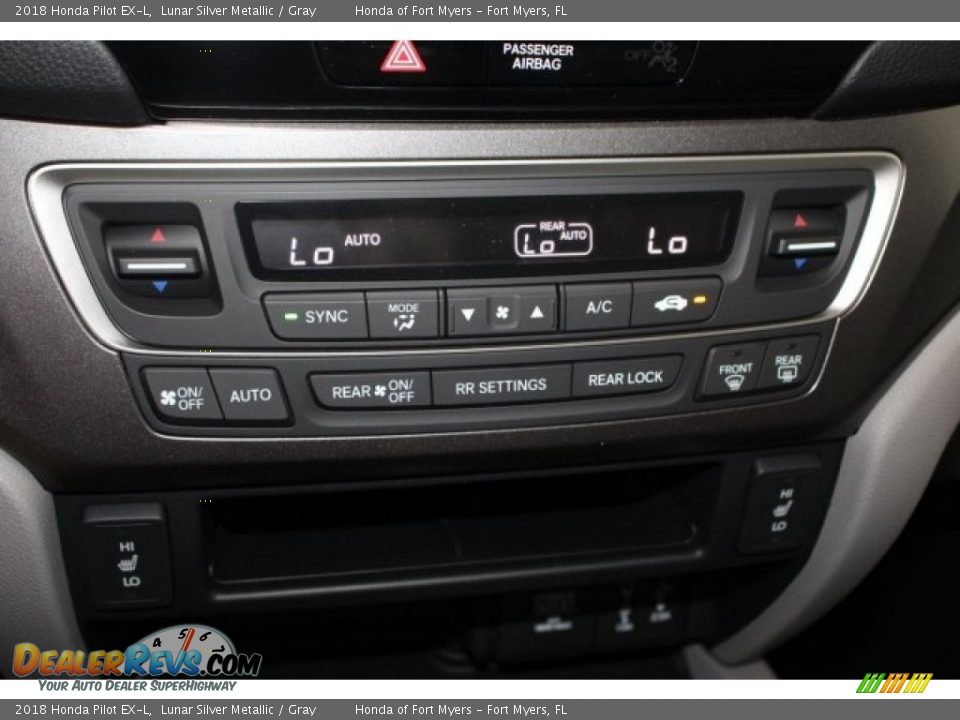 2018 Honda Pilot EX-L Lunar Silver Metallic / Gray Photo #26