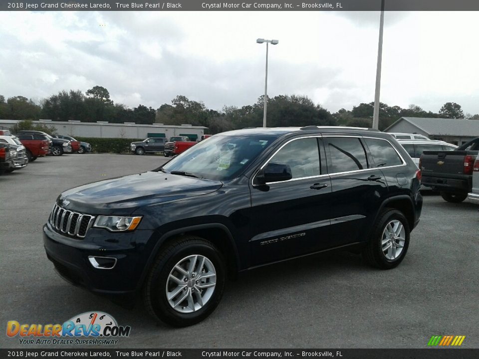 2018 Jeep Grand Cherokee Laredo True Blue Pearl / Black Photo #1