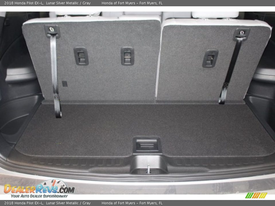 2018 Honda Pilot EX-L Lunar Silver Metallic / Gray Photo #34