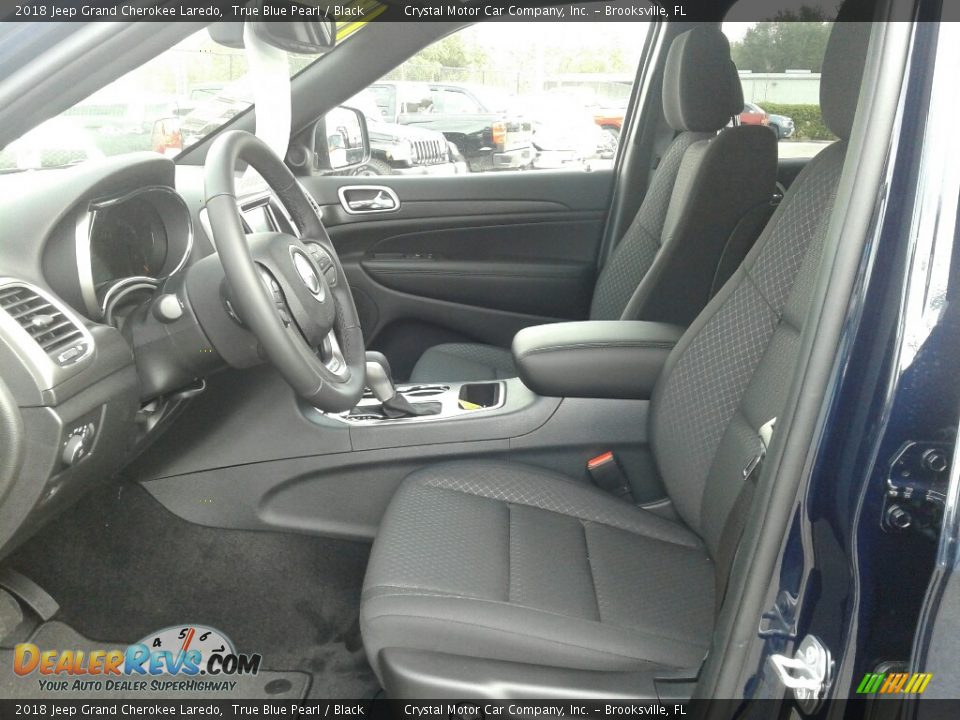 2018 Jeep Grand Cherokee Laredo True Blue Pearl / Black Photo #9