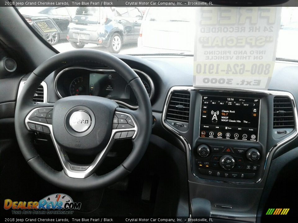 2018 Jeep Grand Cherokee Laredo True Blue Pearl / Black Photo #13