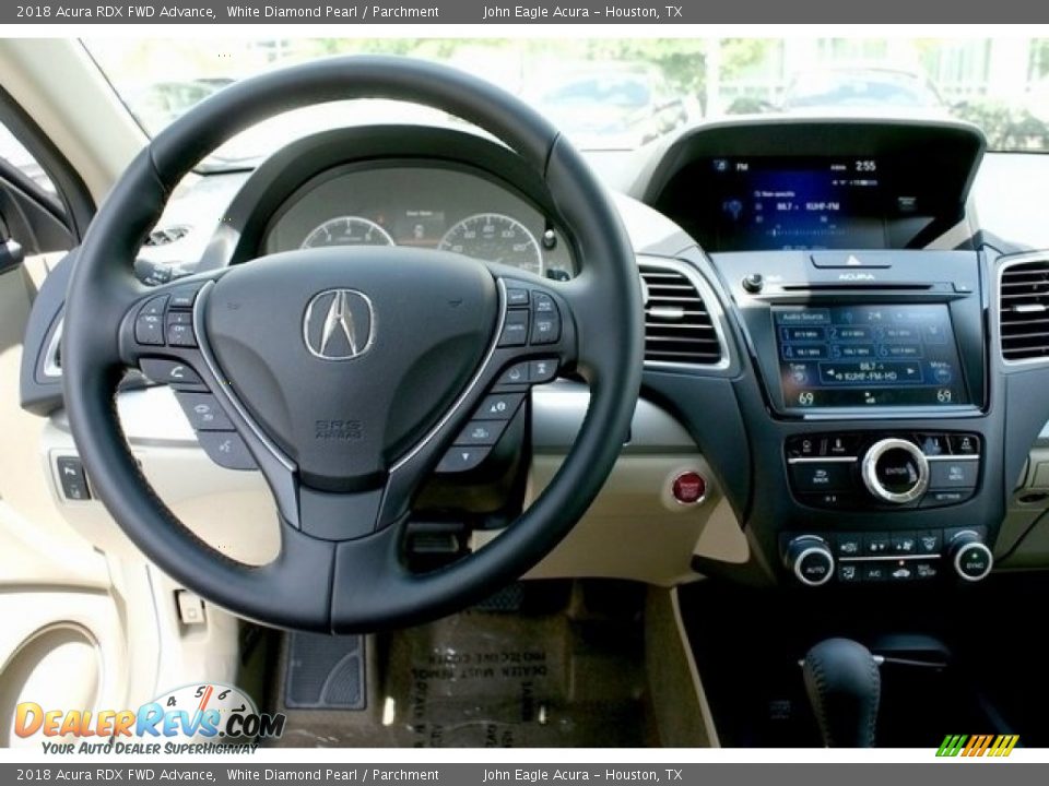2018 Acura RDX FWD Advance White Diamond Pearl / Parchment Photo #9