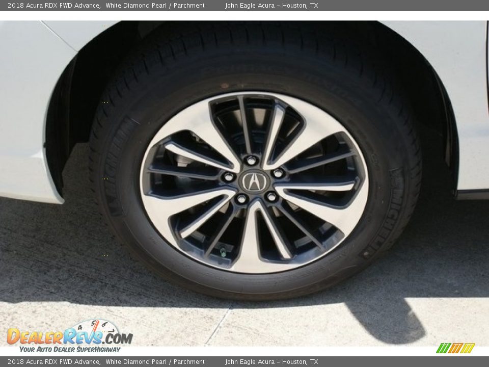 2018 Acura RDX FWD Advance White Diamond Pearl / Parchment Photo #13