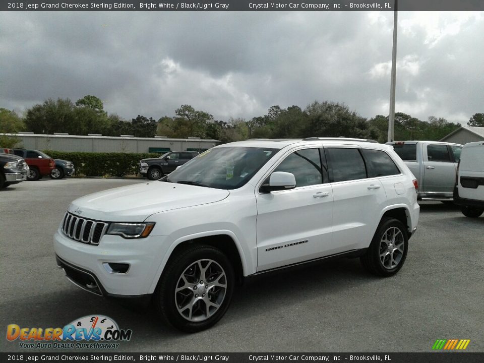2018 Jeep Grand Cherokee Sterling Edition Bright White / Black/Light Gray Photo #1