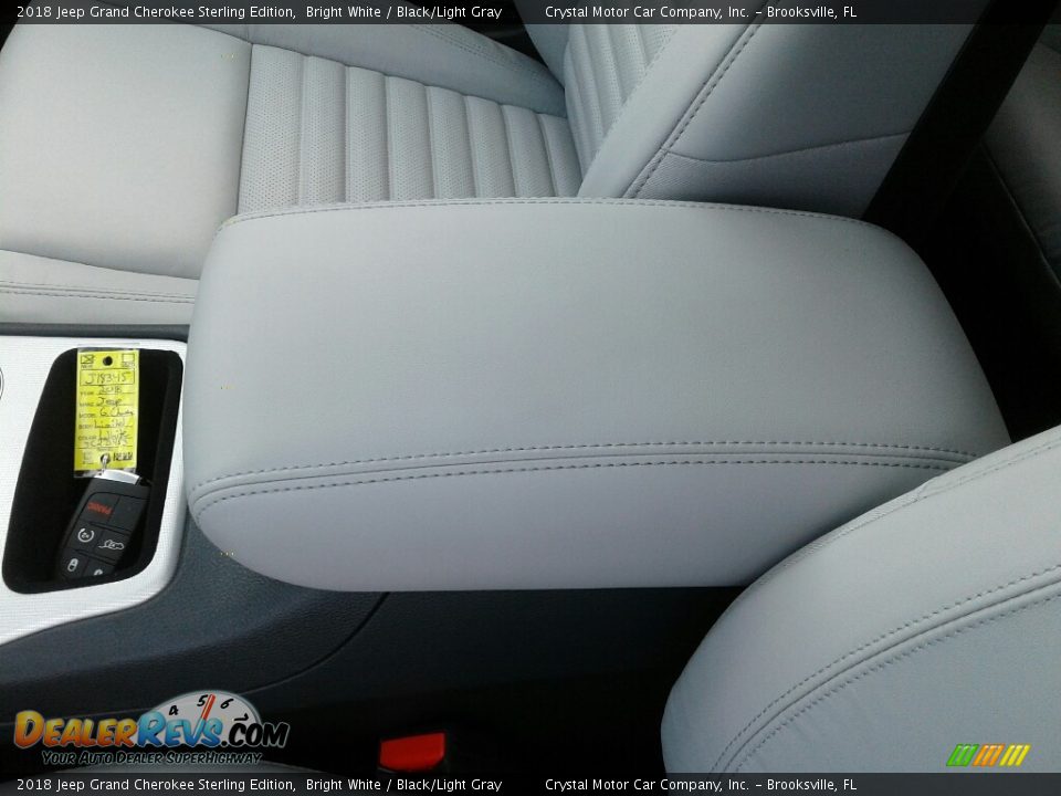 2018 Jeep Grand Cherokee Sterling Edition Bright White / Black/Light Gray Photo #23