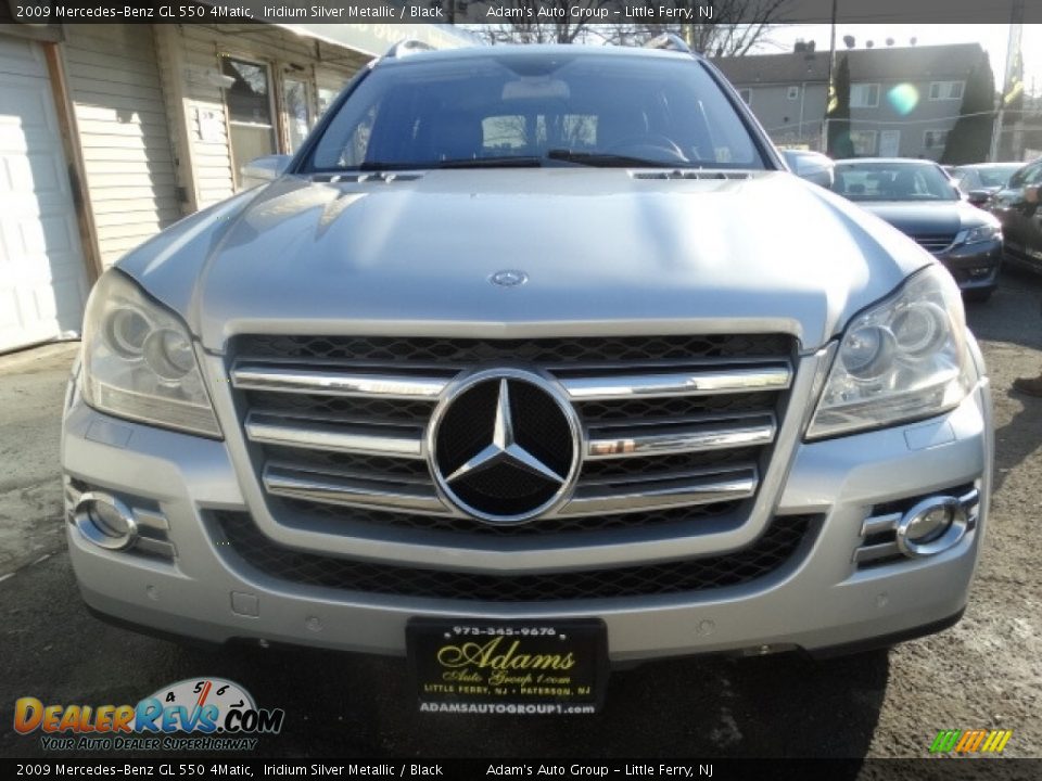 2009 Mercedes-Benz GL 550 4Matic Iridium Silver Metallic / Black Photo #2