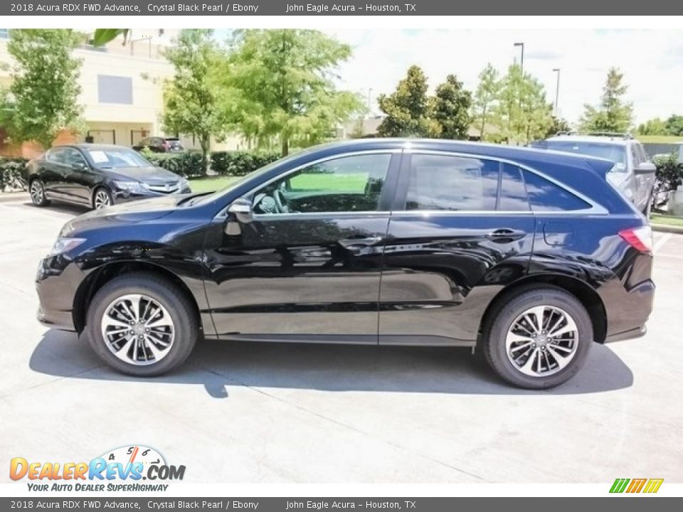 2018 Acura RDX FWD Advance Crystal Black Pearl / Ebony Photo #4