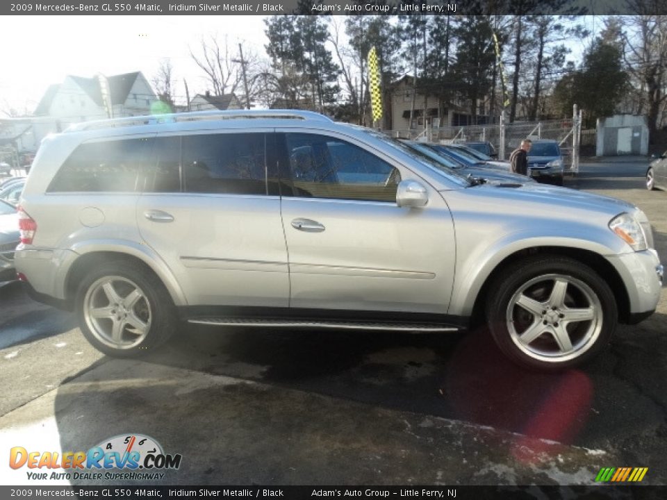 2009 Mercedes-Benz GL 550 4Matic Iridium Silver Metallic / Black Photo #8